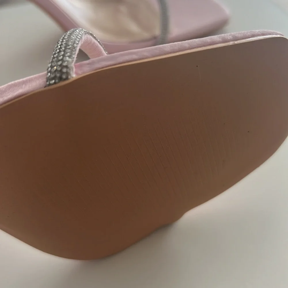 Pink Rhinestone Heels - Picture 9 of 10
